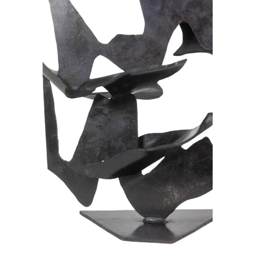 Jean Campa. Sculpture abstraite en métal. Années 1980. LS6217809C 10