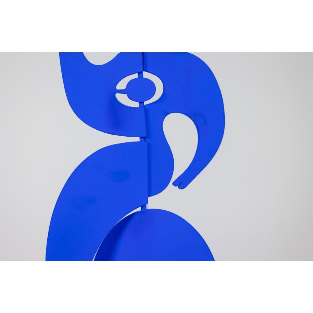 Antonine de Saint Pierre. Sculpture « Tauride » bleue. Contemporain.LS6240489P 10