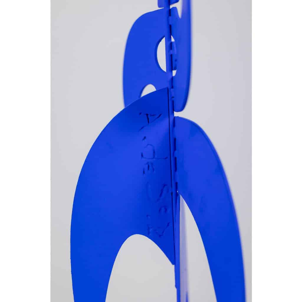 Antonine de Saint Pierre. Sculpture « Tauride » bleue. Contemporain.LS6240489P 12