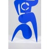 Antonine de Saint Pierre. Sculpture « Bugler » bleue. Contemporain. LS6243487U 20