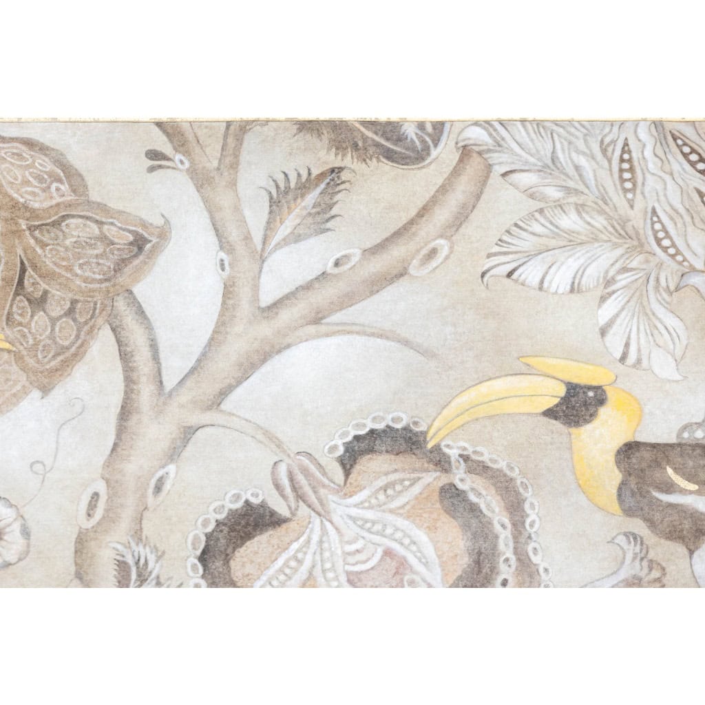 Toile peinte représentant des toucans. Travail contemporain.LS62731089P 7