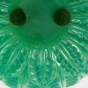 1924 René Lalique – Vase Malesherbes Verre Vert Jade Patiné Vert 12