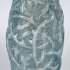 1921 René Lalique – Vase Ronces Verre Opalescent Patiné Bleu 12