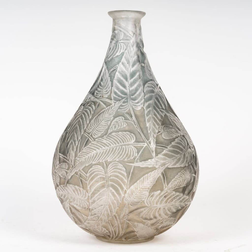 René LALIQUE -1923- Vase « SAUGE » 9