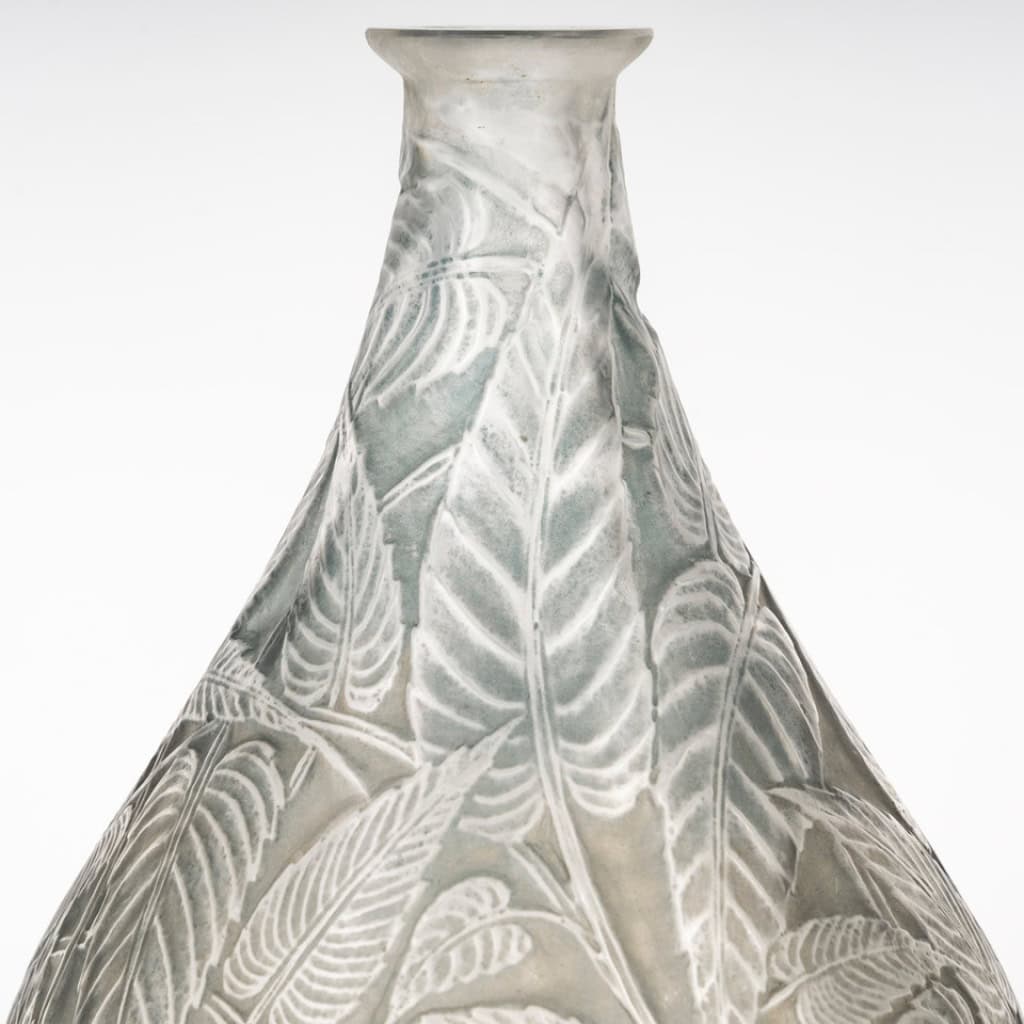 René LALIQUE -1923- Vase « SAUGE » 8