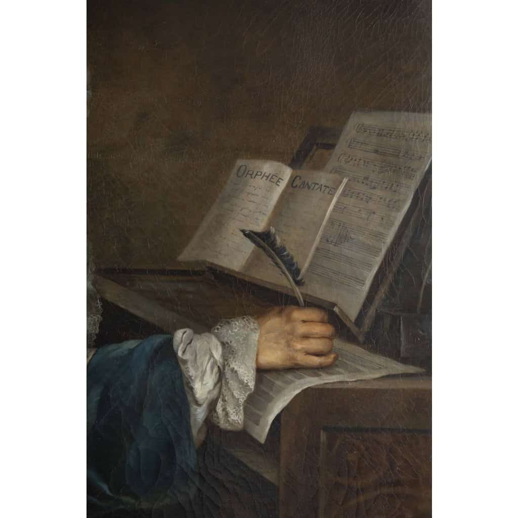 Portrait De Jean-philippe RAMEAU (1683-1764). Circa 1800 8