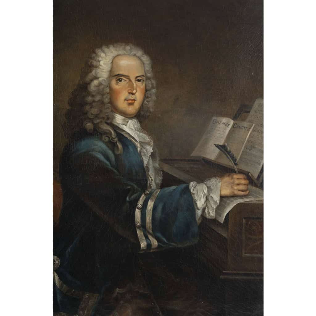 Portrait De Jean-philippe RAMEAU (1683-1764). Circa 1800 3