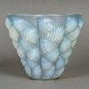 1927 René Lalique – Vase Moissac Verre Opalescent Patiné Bleu 10