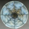 1927 René Lalique – Vase Moissac Verre Opalescent Patiné Bleu 12