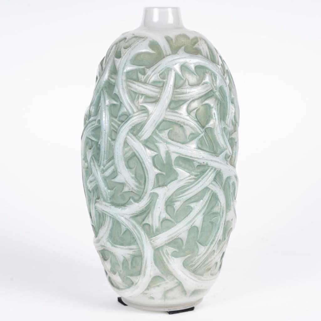 René Lalique -1921- Vase « Ronces « Opalescent » 5