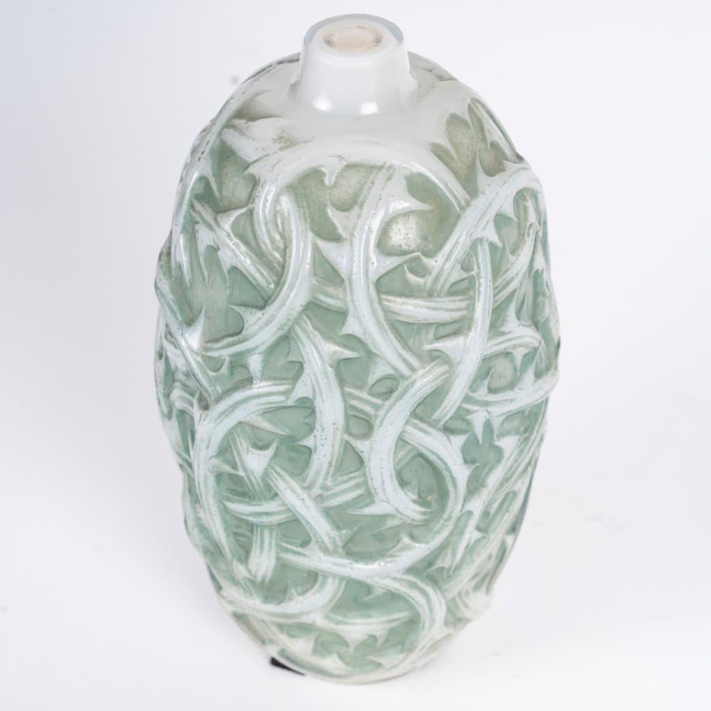 René Lalique -1921- Vase « Ronces « Opalescent » 7