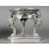 GUSTAVE ODIOT – Paire de coupes argent et cristal Baccarat XIXé 37