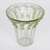 1939 René Lalique – Vase Muguet Verre Blanc Patiné Vert 10