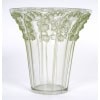 1939 René Lalique – Vase Muguet Verre Blanc Patiné Vert 9