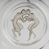 1928 René Lalique – Flacon Le Baiser Du Faune Verre Blanc Patiné Gris Pour Molinard 9