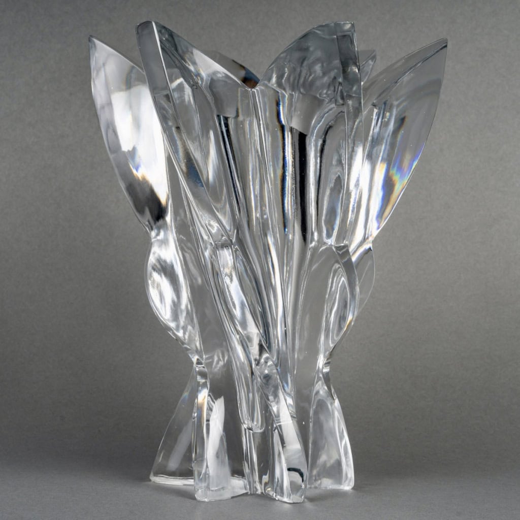 1951 Marc Lalique – Vase Everest Cristal Blanc 4