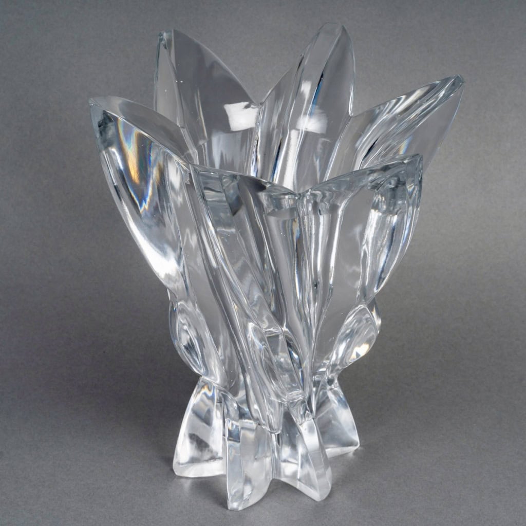 1951 Marc Lalique – Vase Everest Cristal Blanc 5