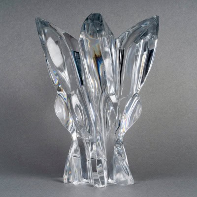 1951 Marc Lalique – Vase Everest Cristal Blanc