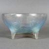 1924 René Lalique – Coupe Lys Verre Opalescent Patiné Bleu 15