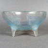 1924 René Lalique – Coupe Lys Verre Opalescent Patiné Bleu 14