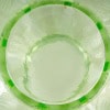 1932 René Lalique – Vase Biskra Verre Vert Clair Patiné Blanc 12