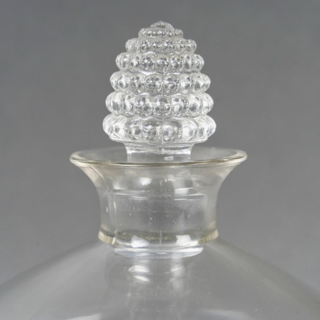 1930 René Lalique – Carafe Art Déco Nippon Verre Blanc 5