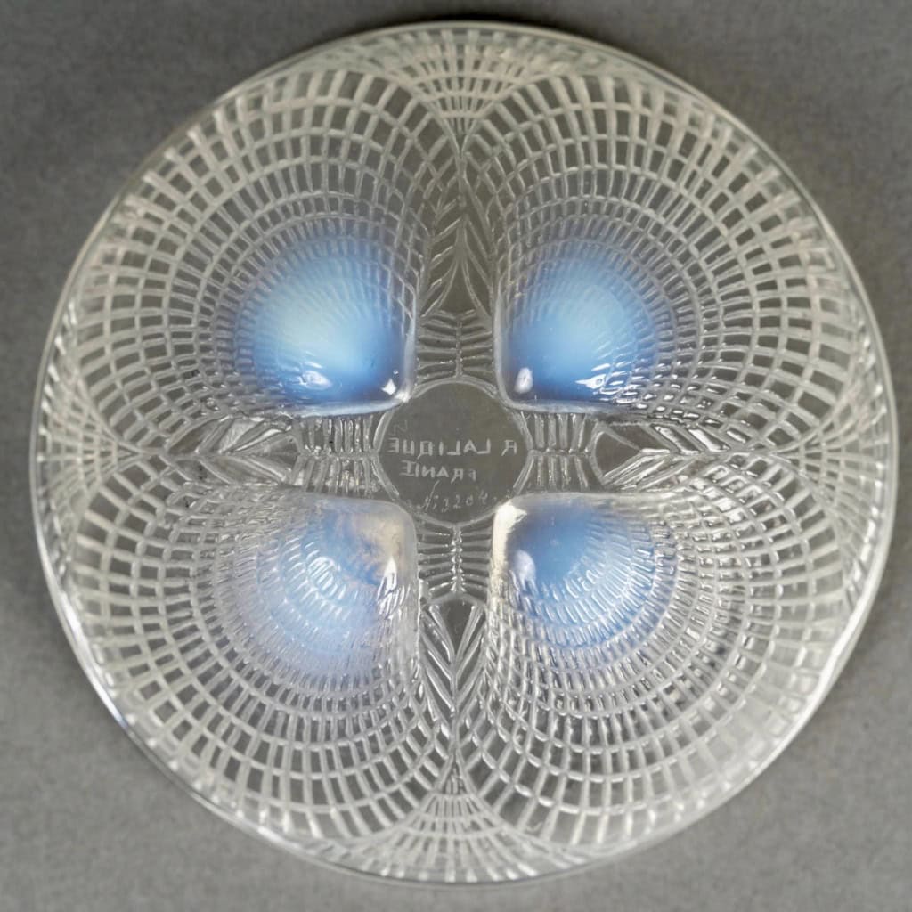 1924 René Lalique – 6 Bols Coquilles Verre Opalescent 10