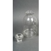 1935 René Lalique – Carafes Art Déco Boules Verre Blanc 12