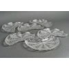 1924 René Lalique – 6 Assiettes à Salade Pissenlit Verre Blanc 14