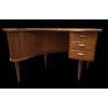 BUREAU Scandinave vintage en teck à deux compartiments bar conçu par Kaï Kristiansen. 27