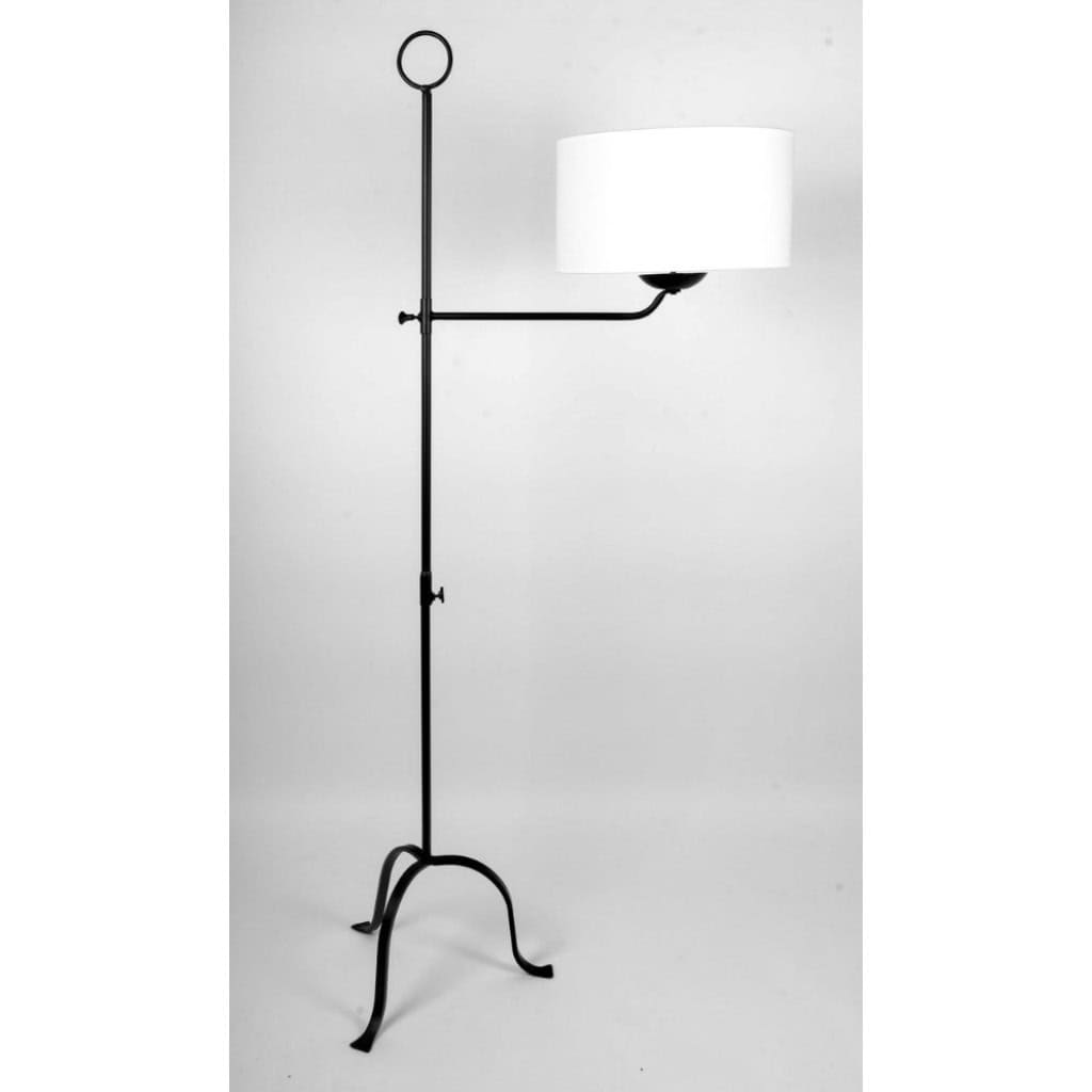 1960 Original, Paire de lampadaires en fer forgé des Ateliers Vallauris 10