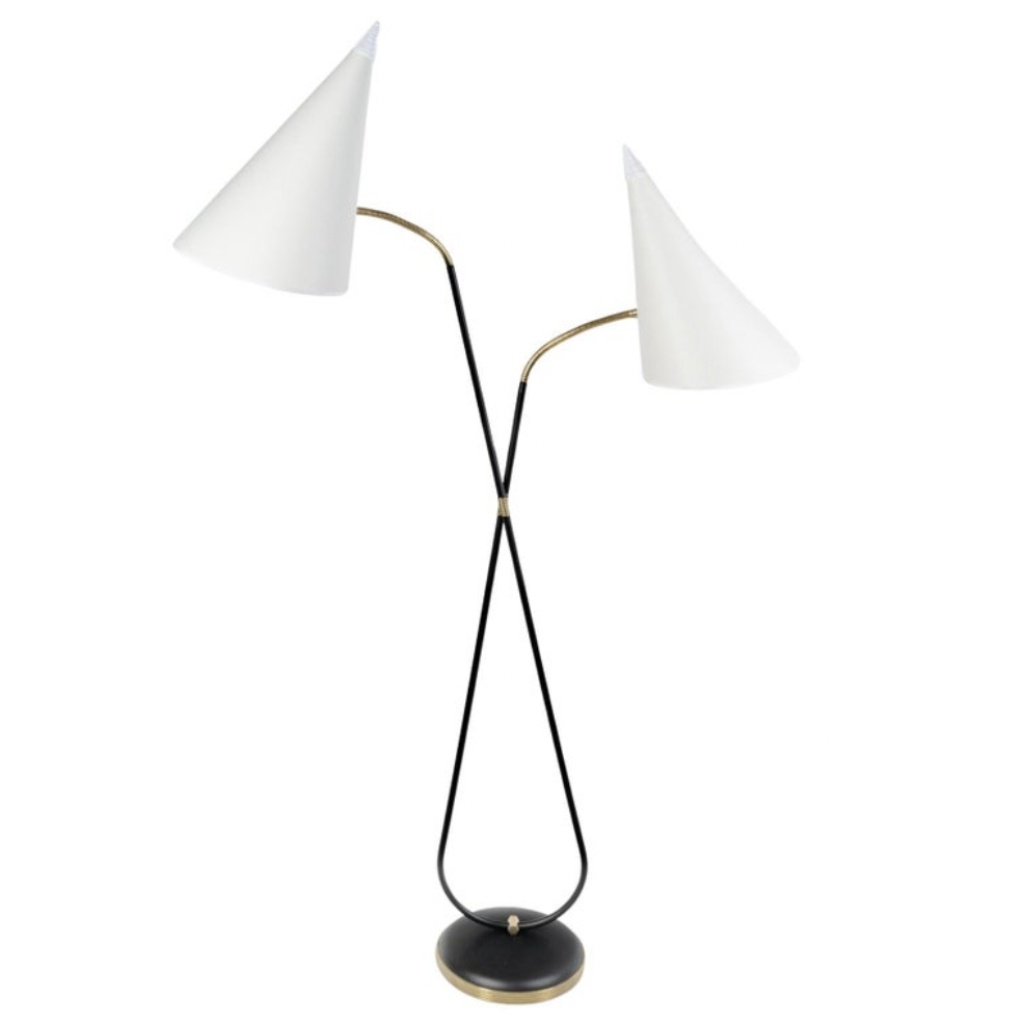 .1960 Lampadaire orientable Maison Roche 8