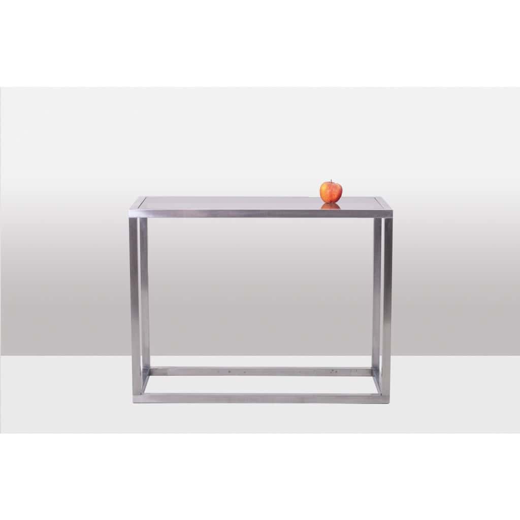 Maison Jansen. Console en aluminium brossé. Années 1970. LS6176108P 8