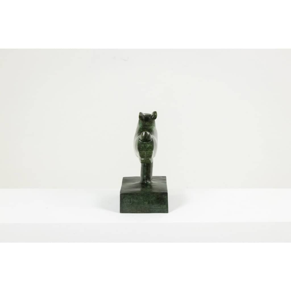 François Pompon. « Lapin courant », bronze, tirage de 2006. LS62003008B 7