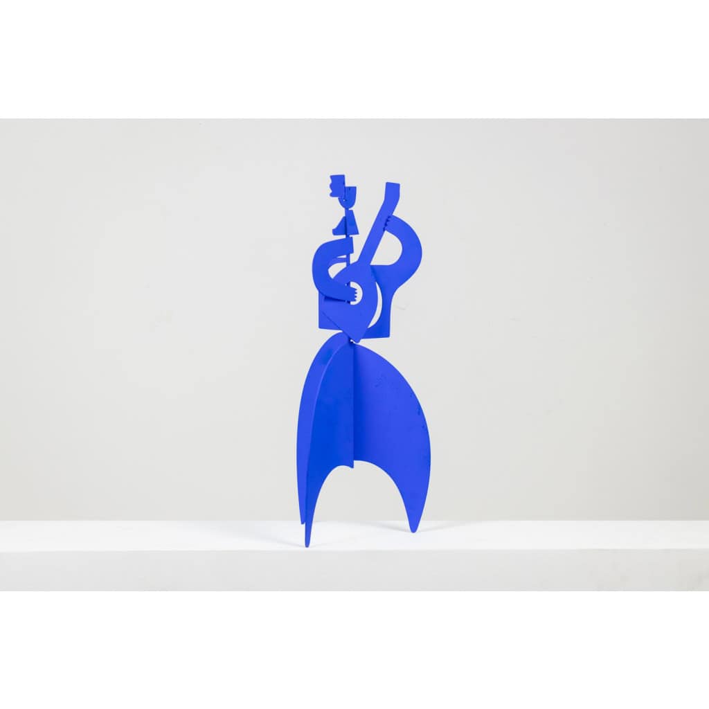 Antonine de Saint Pierre. Sculpture « Mr Guitare ». Contemporain. LS6246487A 5