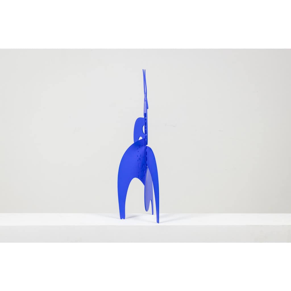 Antonine de Saint Pierre. Sculpture « Tauride » bleue. Contemporain.LS6240489P 6