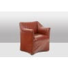 Mario Bellini pour Cassina. Paire de fauteuils « Tentazione ». Circa 1973. LS6278856T 15