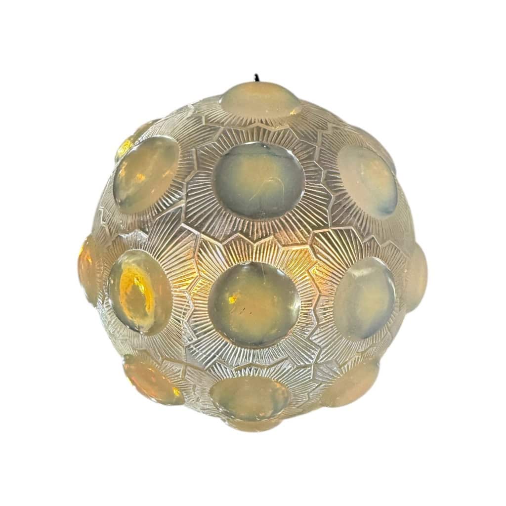 1926 René Lalique – Suspension Soleil Verre Opalescent 5