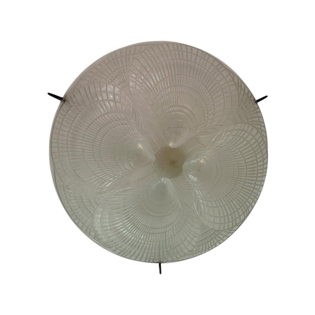 1921 René Lalique – Suspension Coquilles Verre Blanc 5