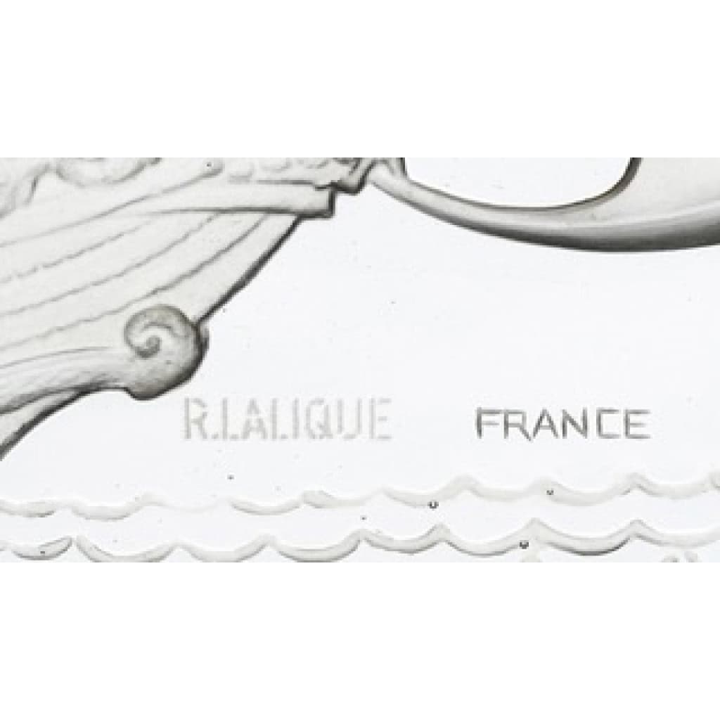 R.Lalique 1930- Surtout de table  » Caravelle » 4