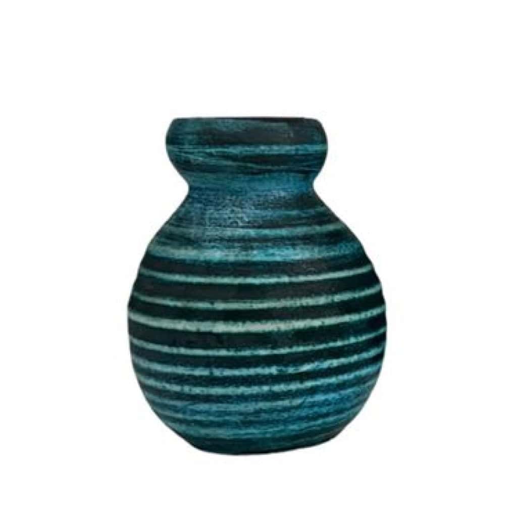 Vase en faience par ACCOLAY 3