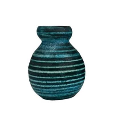 Vase en faience par ACCOLAY