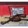 Nature morte au Violon par Bernard Buffet 8