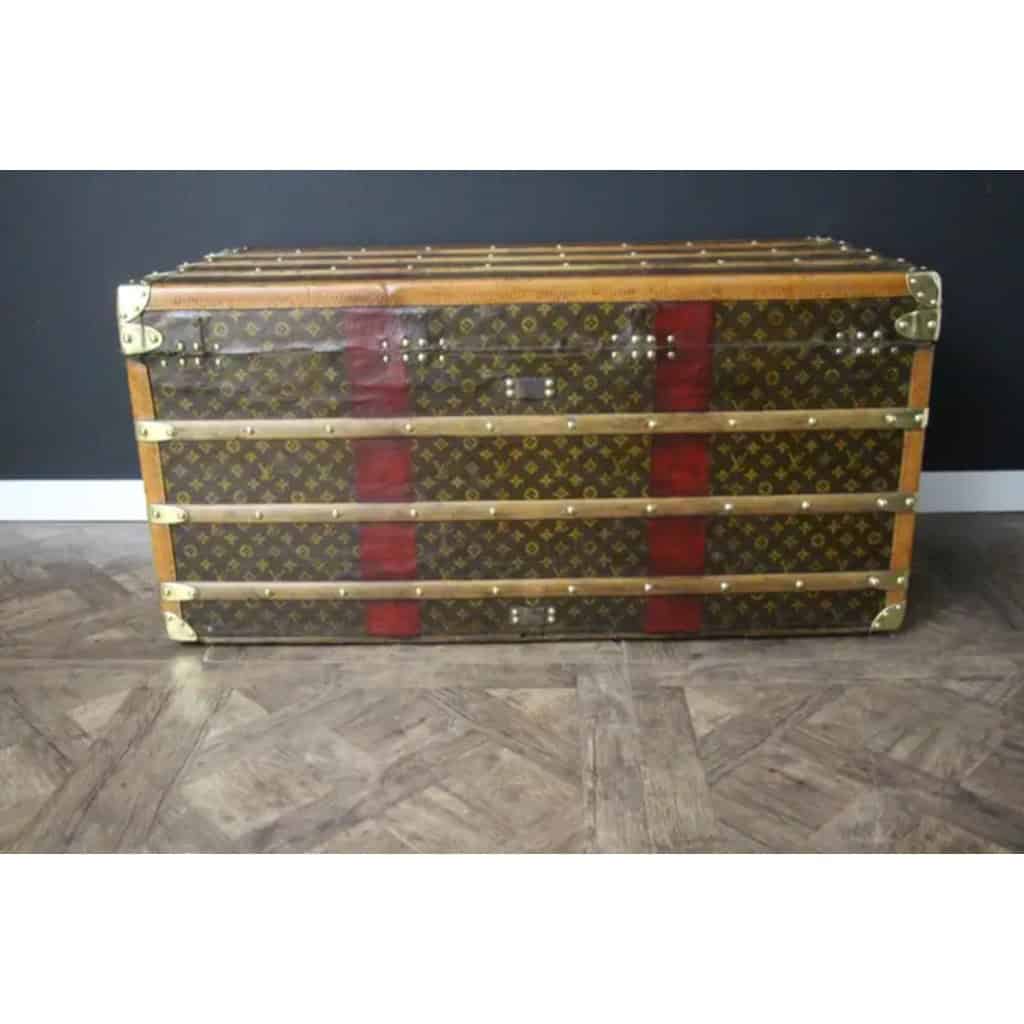 Malle Louis Vuitton des années 1920 monogramme, 110 cm 12