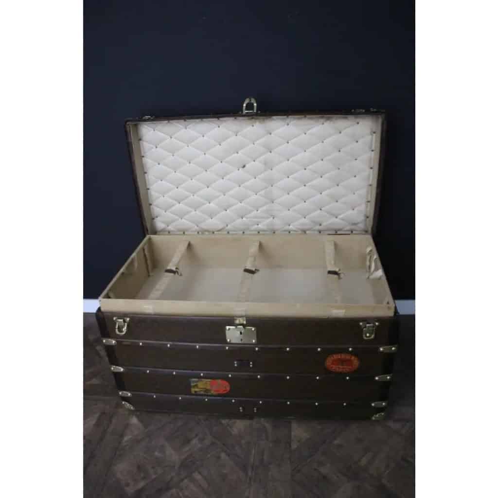 Malle Louis Vuitton courrier 100 cm en toile monogram 16