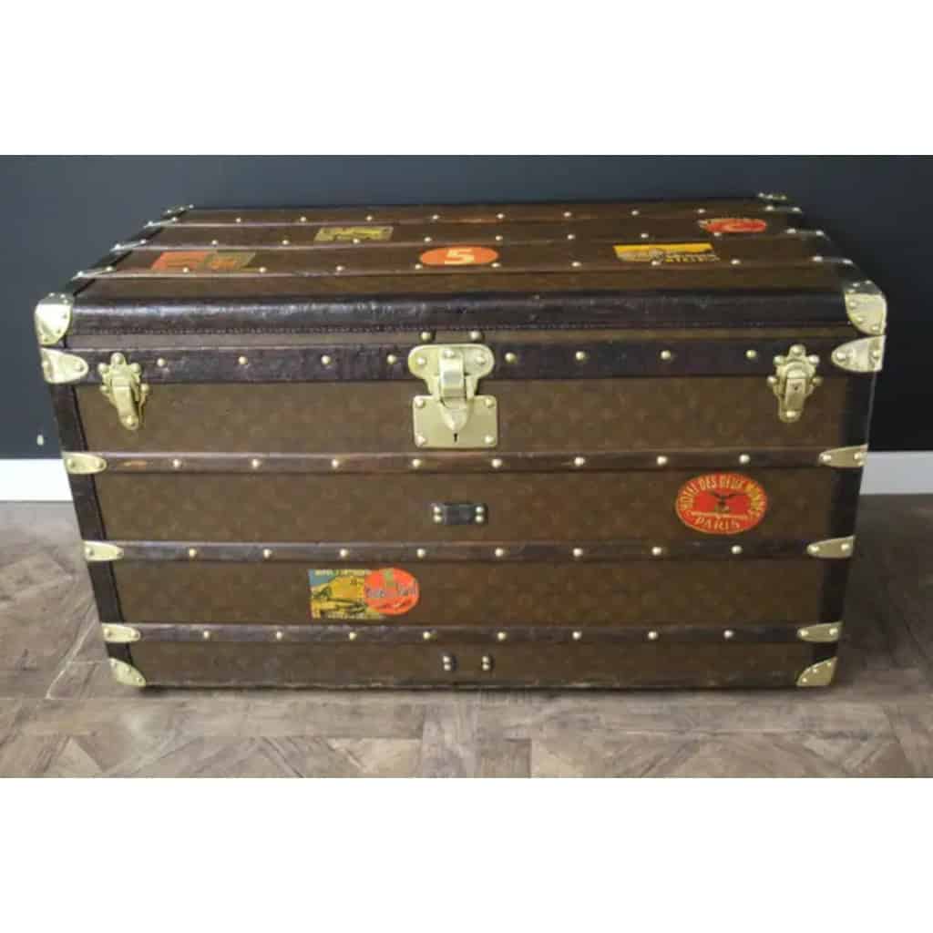 Malle Louis Vuitton courrier 100 cm en toile monogram 4