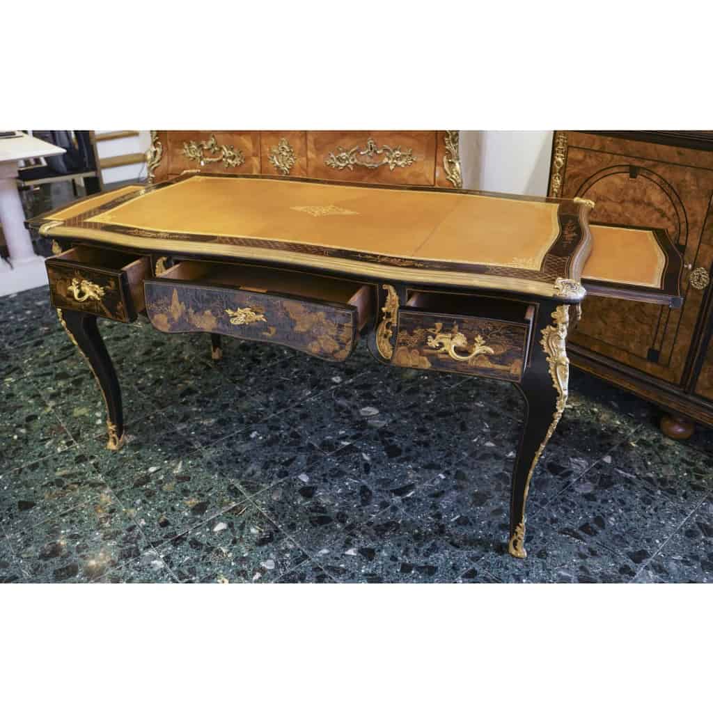 « Bureau Laqué de Style Louis XV. » 4