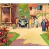 Affiche Tourisme Originale, Alo, Pont-Audemer, Auberge du Vieux Puits, Voyage, Normandie, Petite Venise, Automobile, Colombages, 1922 11