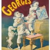 Affiche Originale, Biscuits Georges, Biscuiterie, Biscotte, Boulangerie, Petit Beurre, Pain, Alimentation, Nourriture, Cuisine, Pierrot, Caniche, c.1900 9