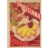 Affiche Originale, G. Biliotti, Parisiana, Cabriole, Opérette, Opéra, Théâtre, Spectacle, Bal Costumé, Cabaret, Musique, Danse, Cake-Walk, 1903 5